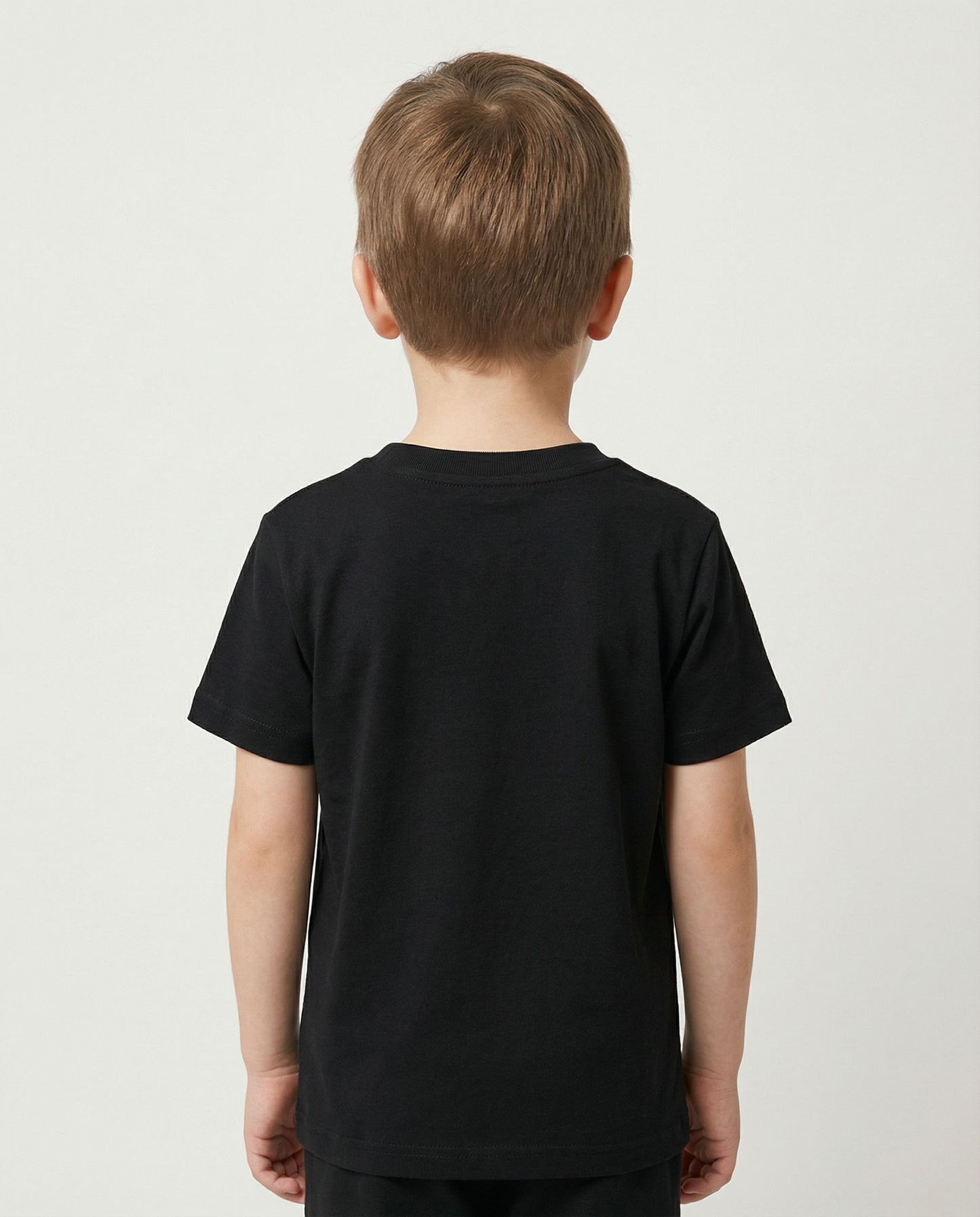 lavory kinder t-shirt zwart minimalistische stijl