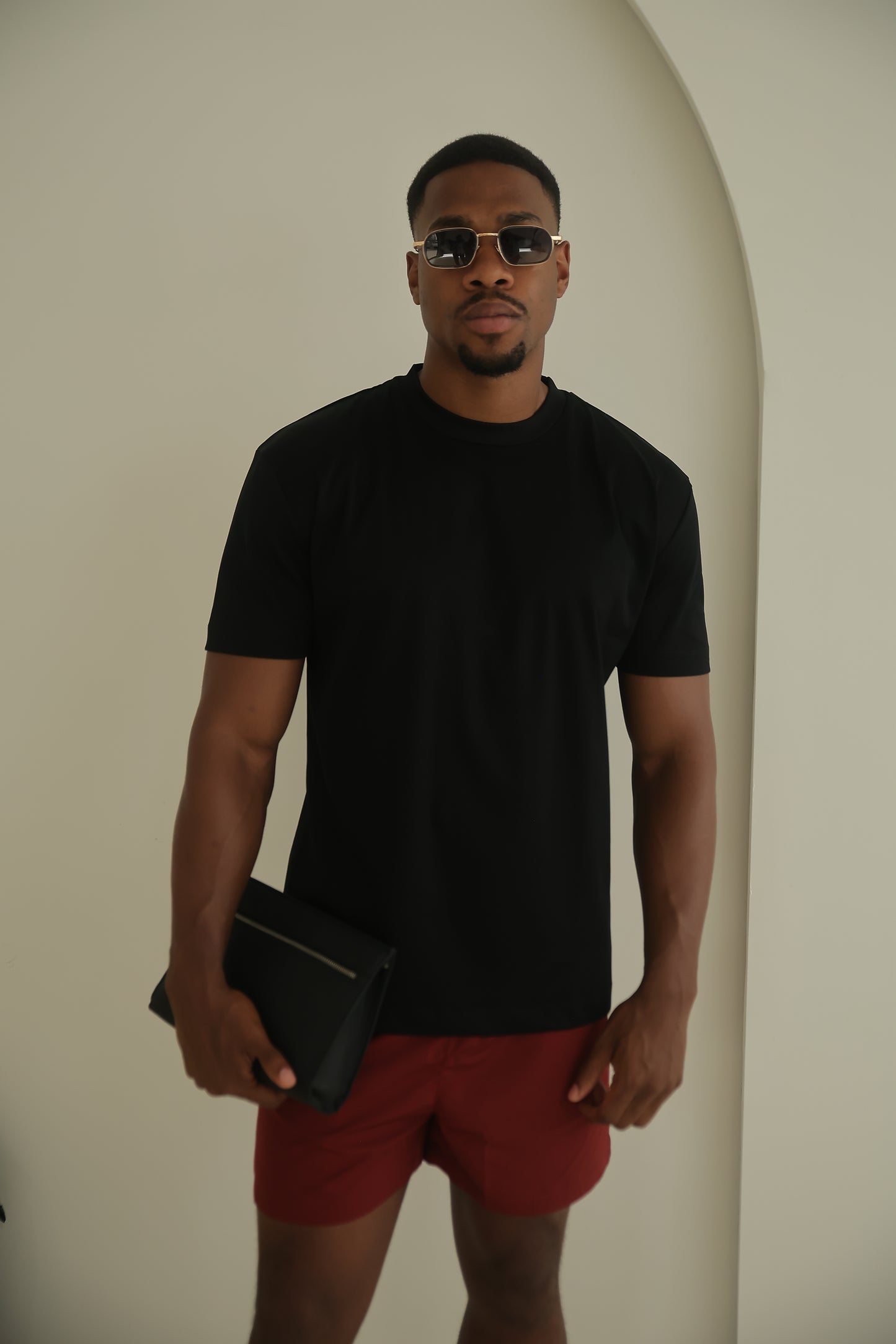 THE SUAVÉ COAST SWIMSHORT BURGUNDY