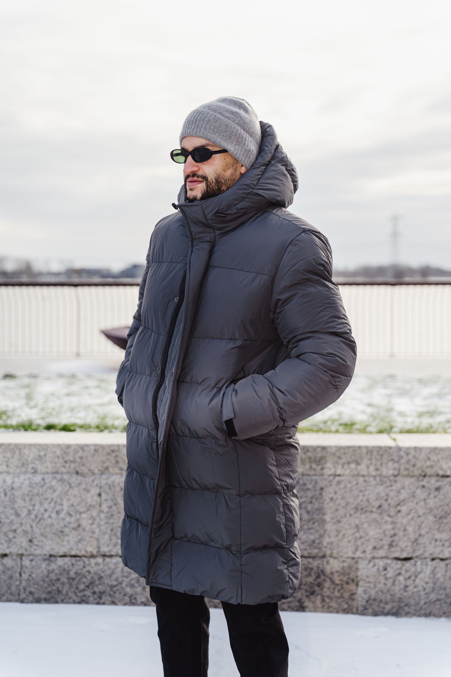 SUAVÉ FROSTLINE KASJMIER MUTS - GRIJS