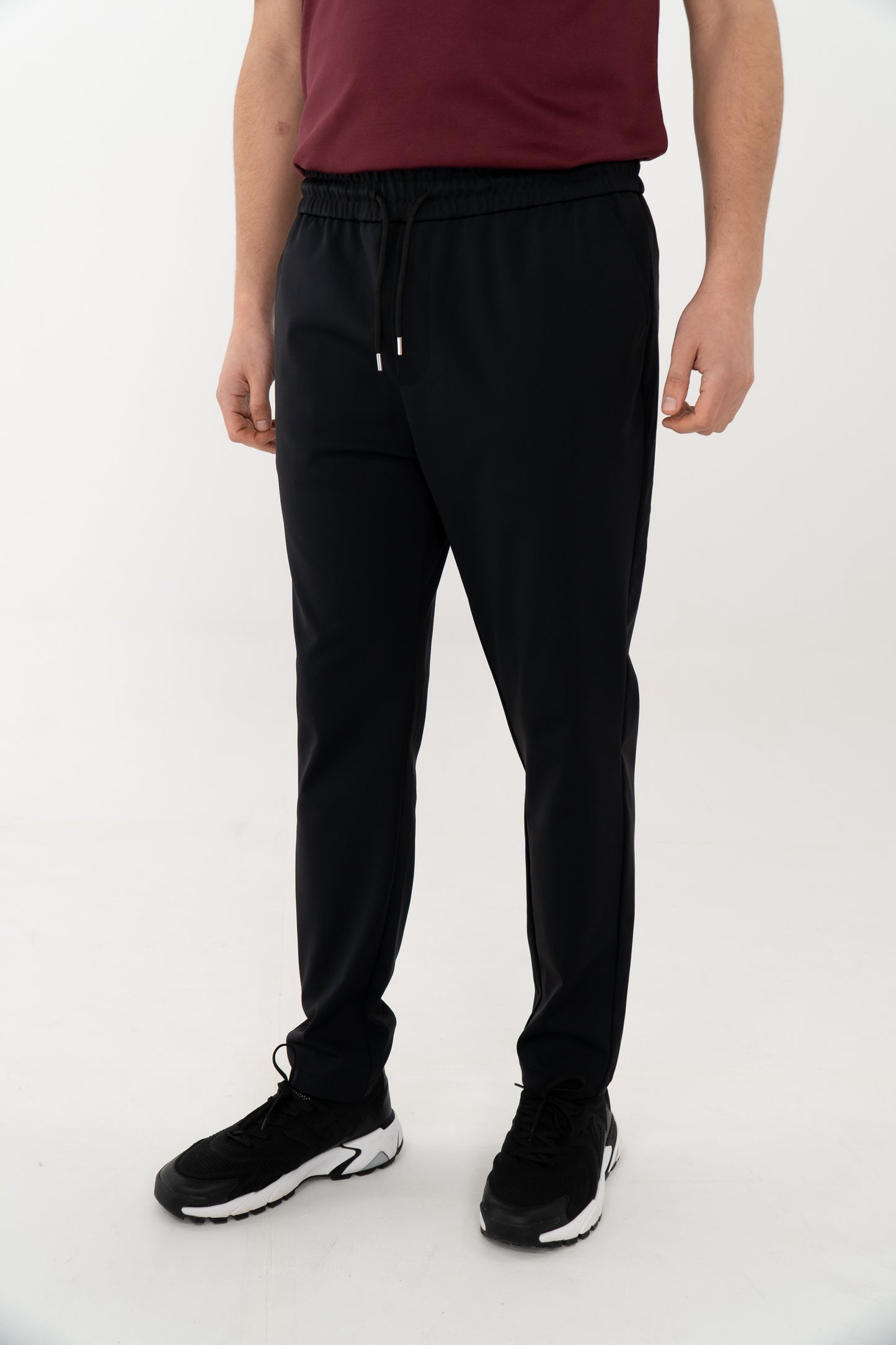 premium casual broek zwart moderne heren kleding