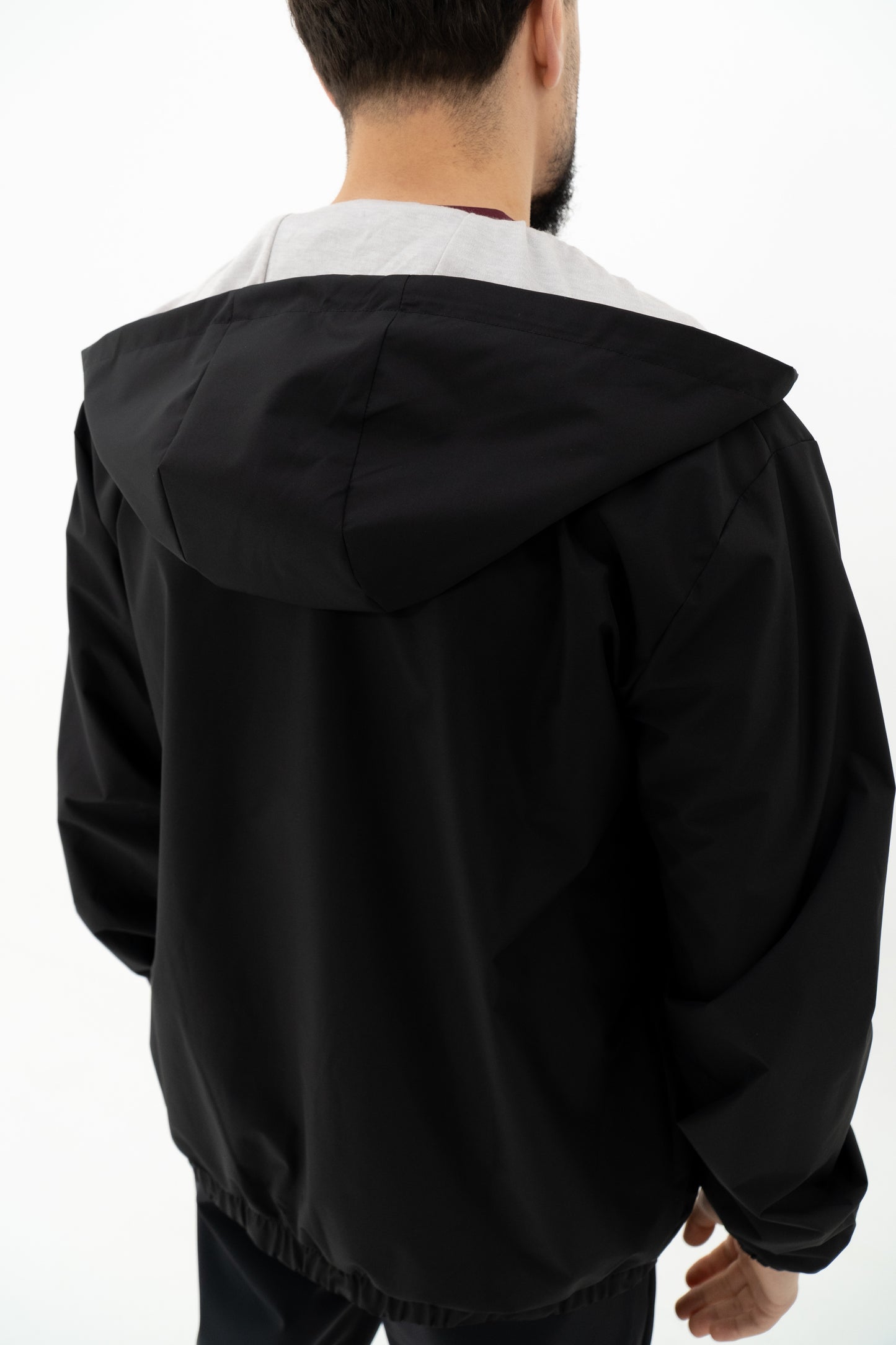 premium omkeerbare jas zwart heren kleding