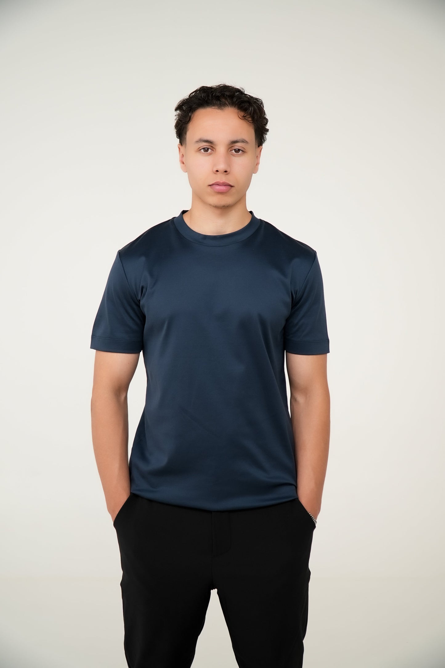 Suavé Het iconische T-shirt Middernachtblauw