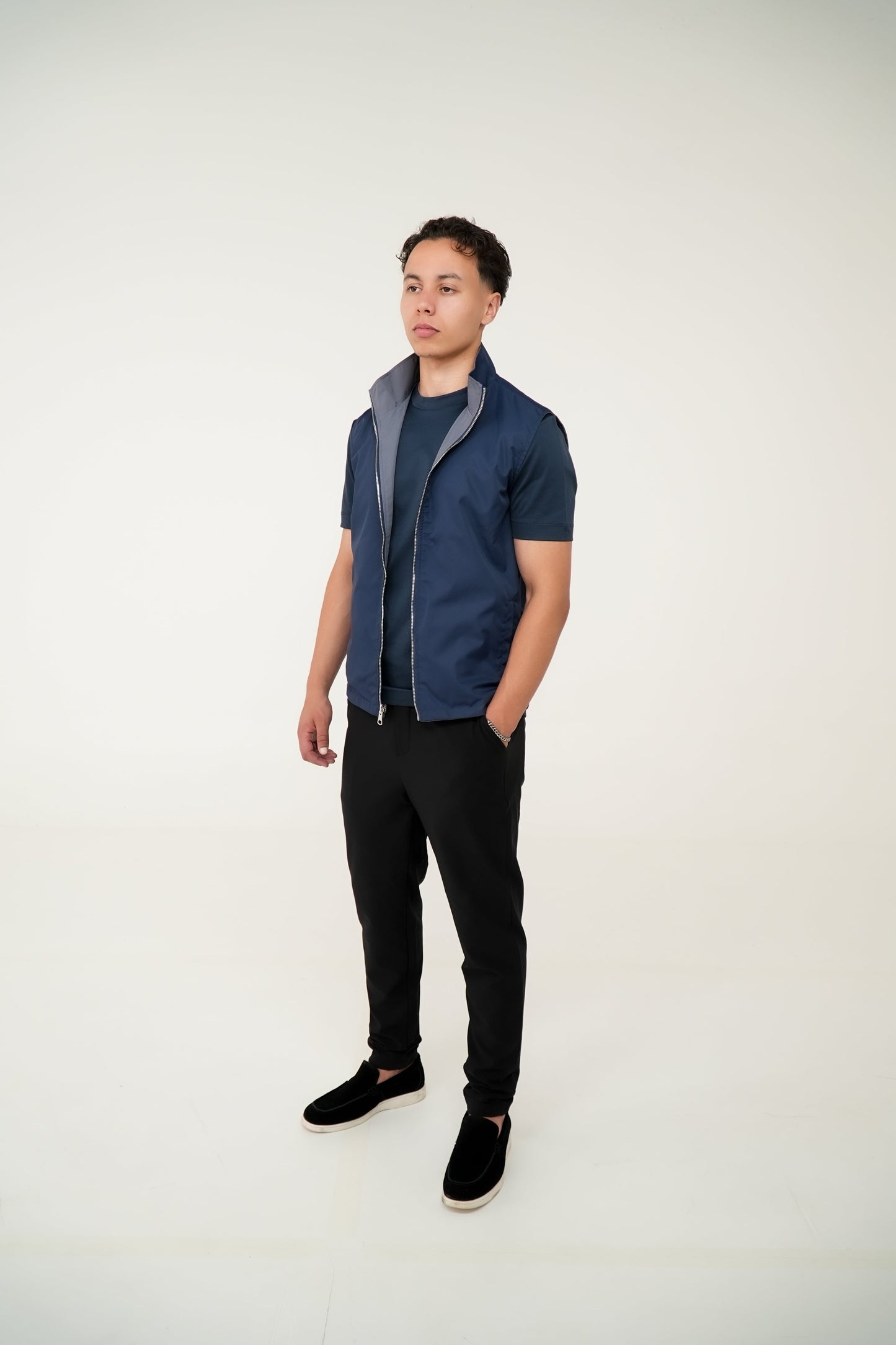 De essentiële Vérso bodywarmer Midnight/Grey