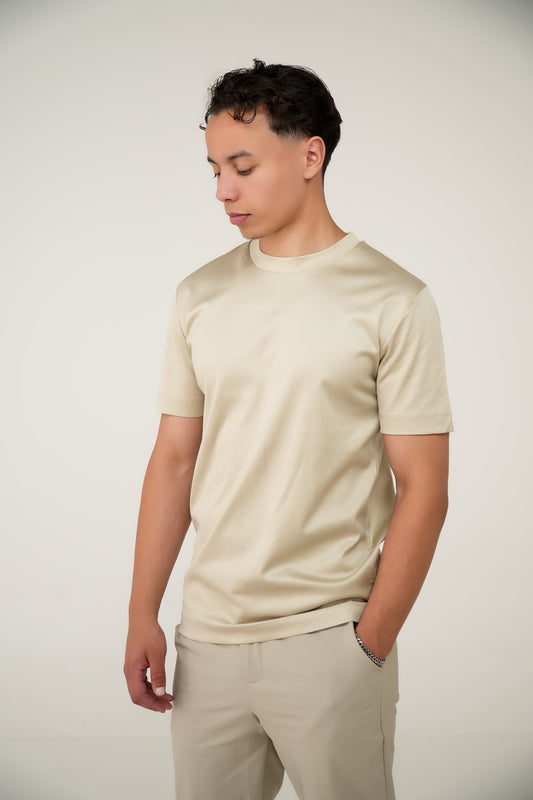 Suavé The Iconic T-Shirt Linen Creme