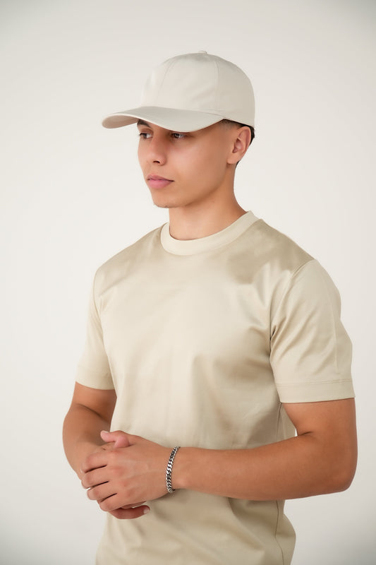 Suavé The Voyager Cap Linnen Crème