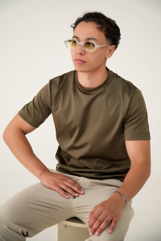 De Essentiële Bril Groen/Geel