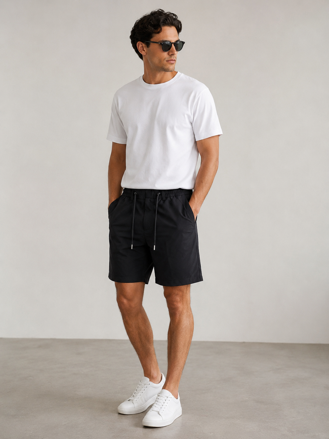 DE SUAVE MOTION TECH SHORT ZWART