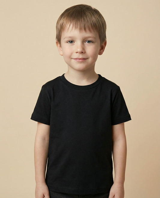 lavory kids zwart t-shirt comfortabele kinderkleding