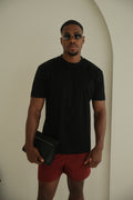 THE SUAVÉ COAST SWIMSHORT BURGUNDY