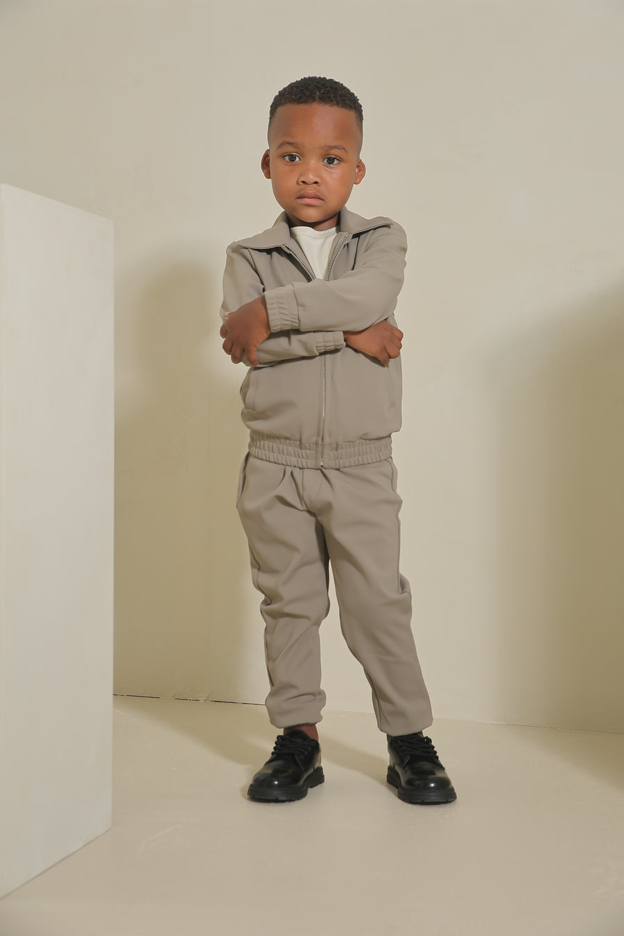 LAVORY KIDS PREMIUM TRACKSUIT - KHAKI