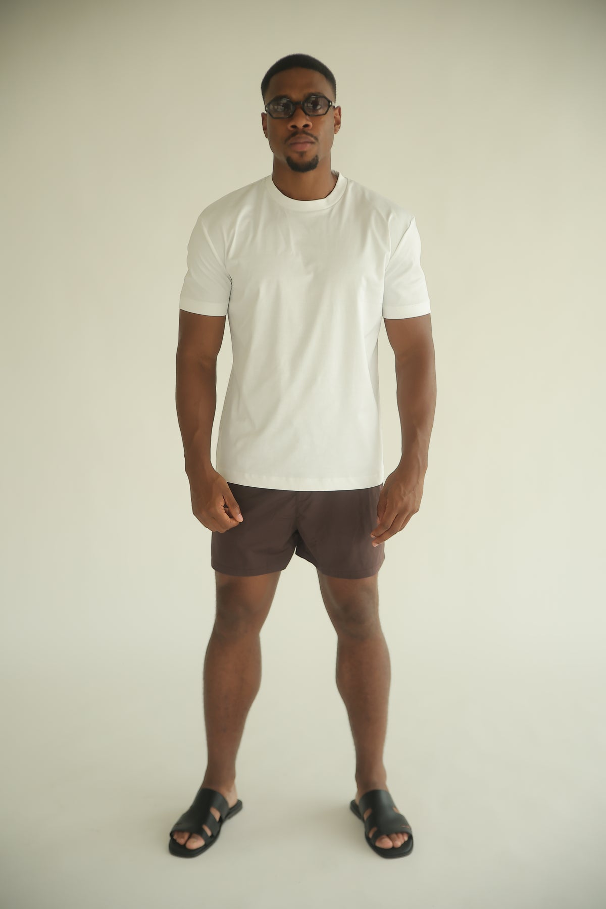 THE SUAVÉ COAST SWIMSHORTS MOCHA BROWN