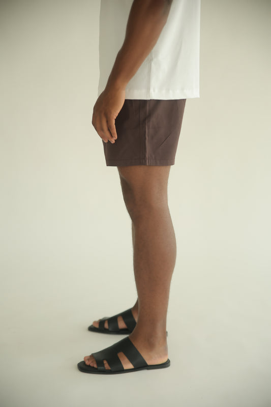 THE SUAVÉ COAST SWIMSHORTS MOCHA BROWN