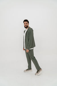 emirat tracksuit groen premium heren trainingspak