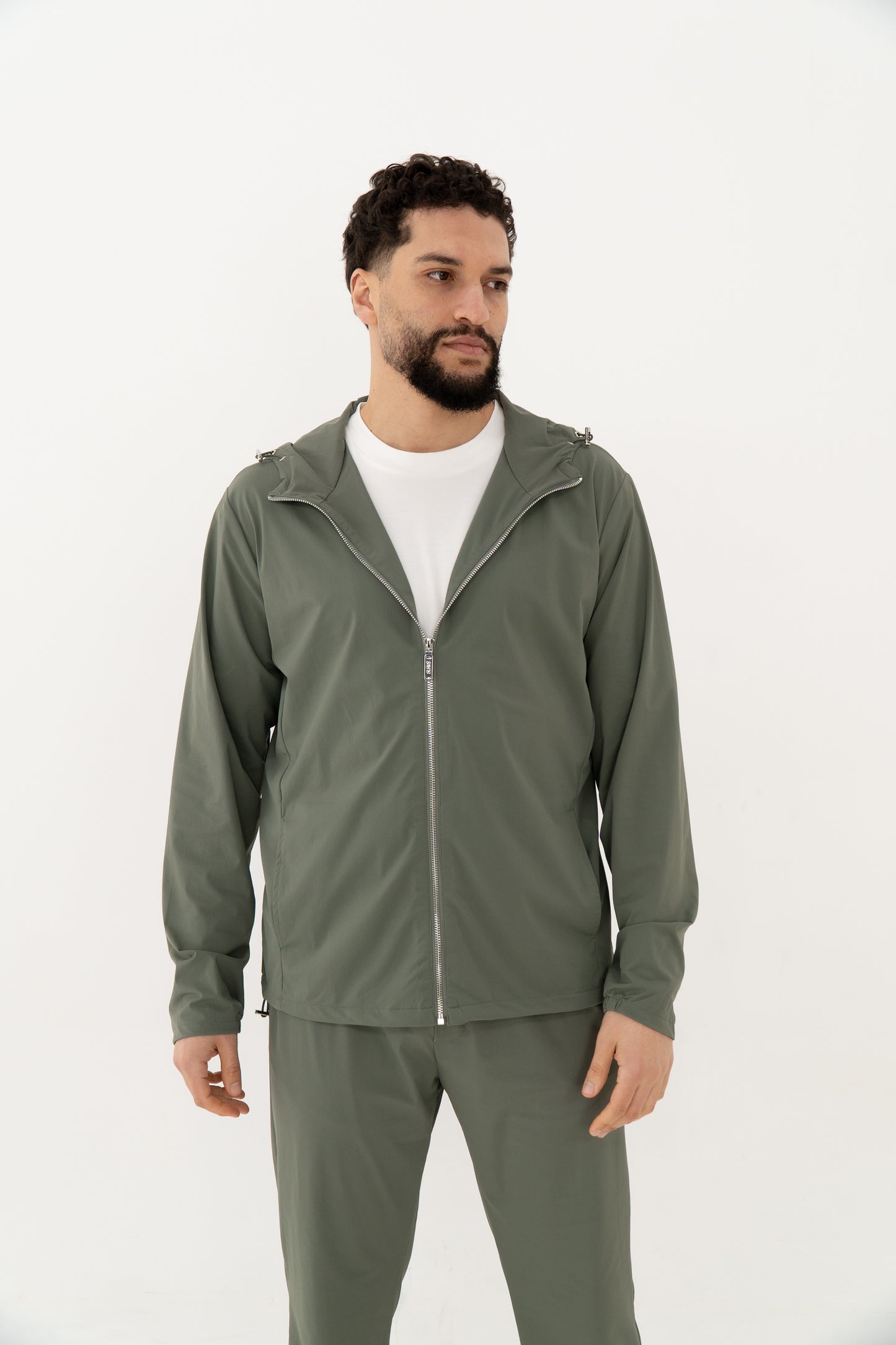 premium groen trainingspak comfortabele sportoutfit