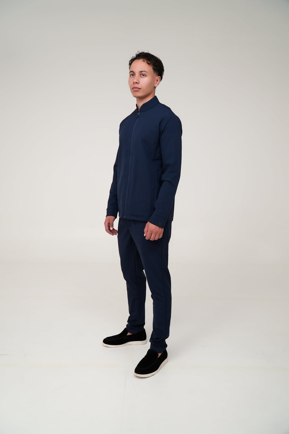 Het essentiële Mavéron trainingspak in middernachtblauw