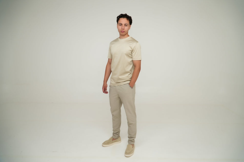 Suavé The Iconic T-Shirt Linen Creme