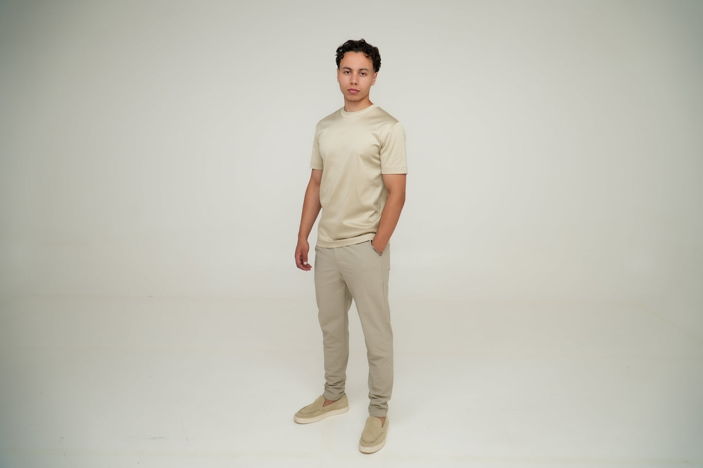 Suavé The Iconic T-Shirt Linen Creme