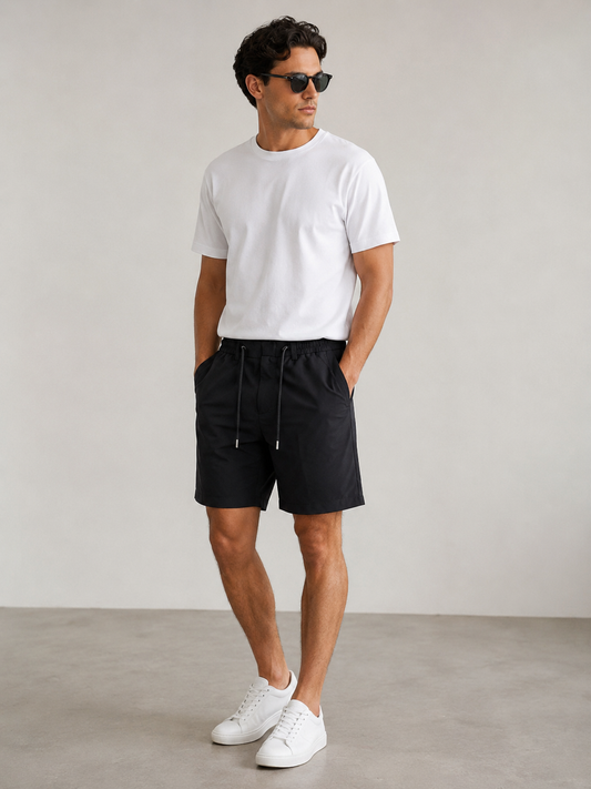 DE SUAVE MOTION TECH SHORT ZWART