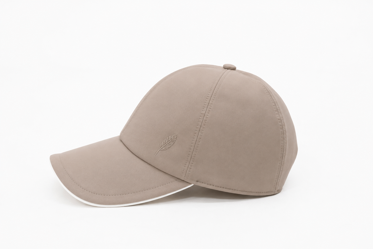 SIUAVE TWO TONE CAP - TAUPE WIT 