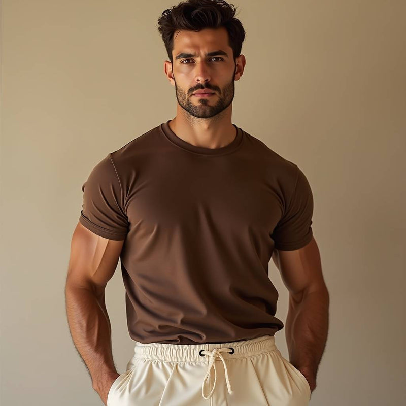 Suavé The Iconic T-Shirt Mocha Brown