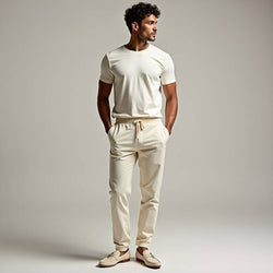 Suavé The Essential Lounge Pants Linen Creme
